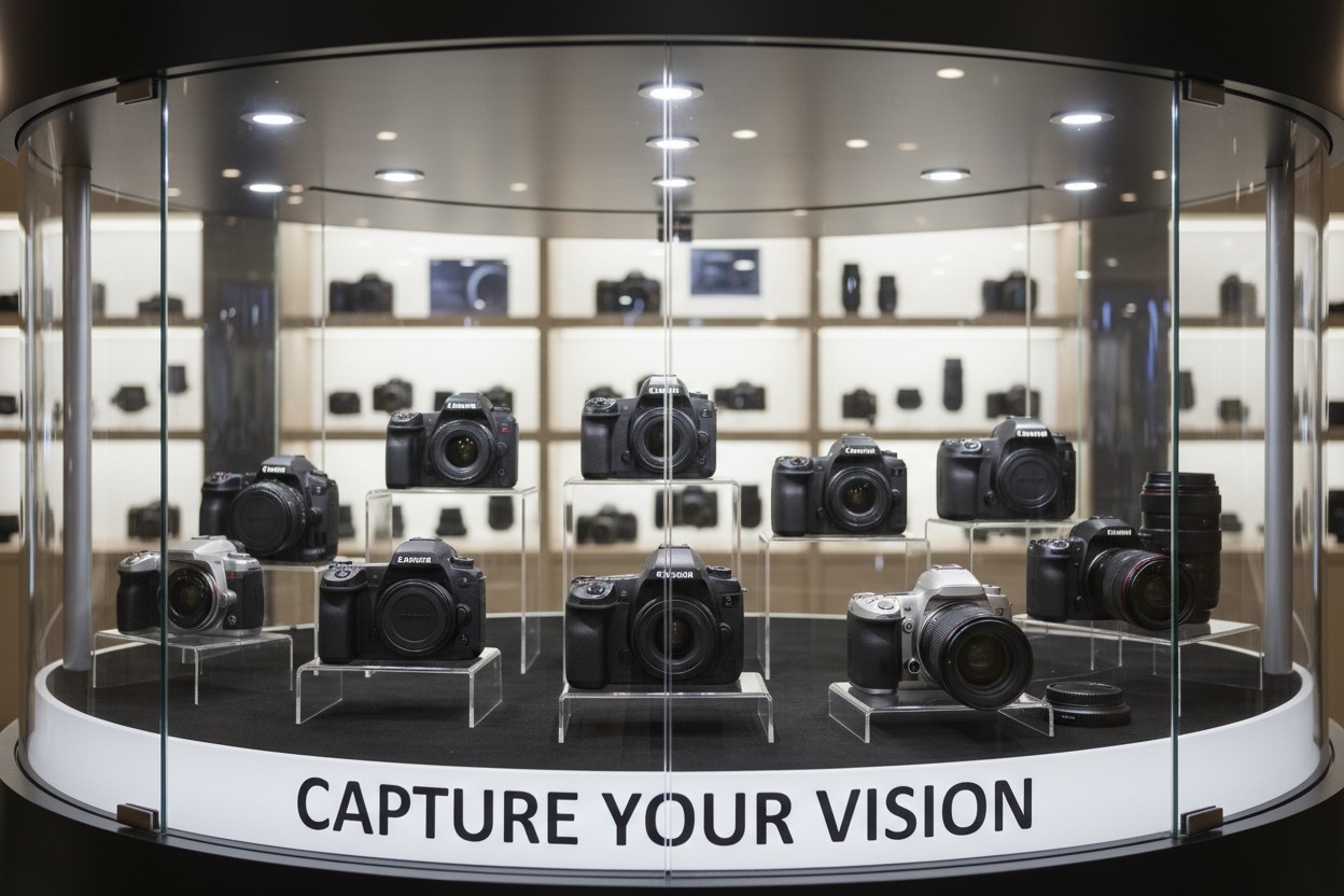 RICZEAL ECOM SHOPPING  Capture every moment with digital cameras built for clarity and precision. Shop DSLR, action cameras, vlogging cams, and compact models.