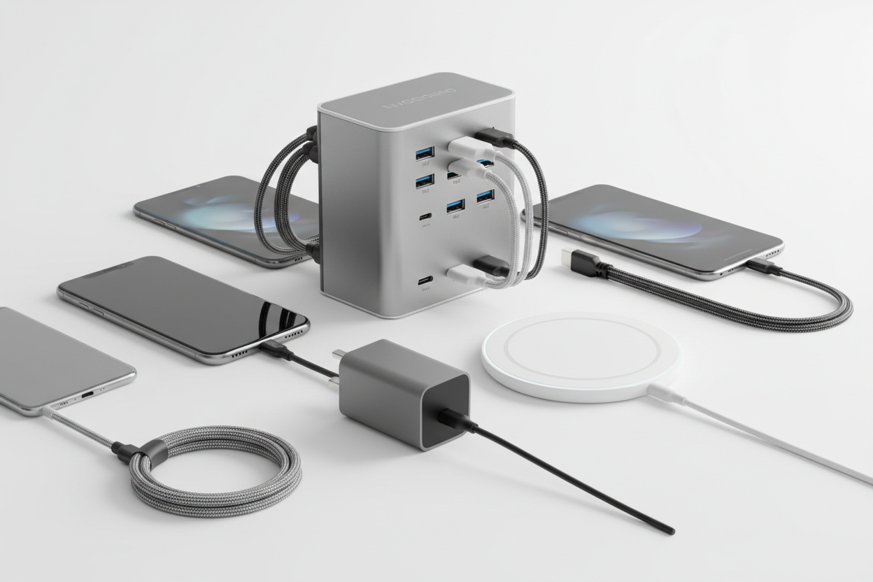 RICZEAL ECOM SHOPPING  Power your devices quickly with fast, safe, and reliable chargers. Choose USB-C, wireless, fast chargers, and car adapters. Built for durability, compatibility, and efficient charging.