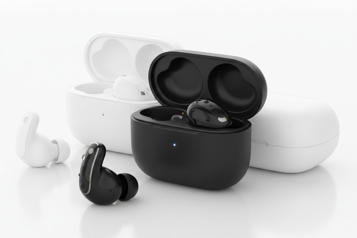 RICZEAL ECOM SHOPPING  Enjoy crisp sound and wireless freedom with modern earbuds. Noise reduction, deep bass, and comfortable in-ear fit. Perfect for workouts, calls, gaming, and music on the go.