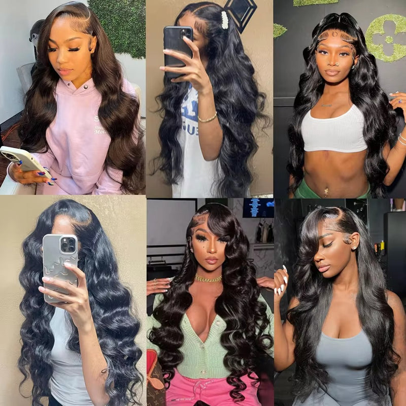 6x4 Density Virgin Human Hair Wigs For Black Women Vietnamese Raw Hair Transparent Lace Front Pre-Plucked Bleached Knots-6