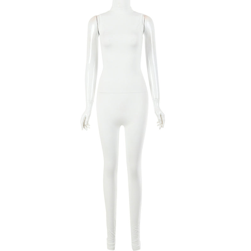 Autumn And Winter New Products Fashionable European And American Style Women Sexy Skinny Sleeveless Jumpsuit-8